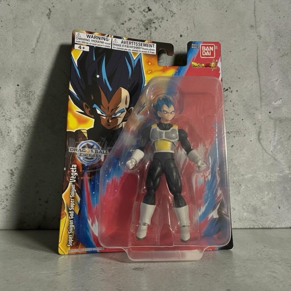 Dragon Ball Super Evolve Super Saiyan Blue Vegeta 5-Inch Action Figure
